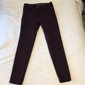 high rise american eagle jeans